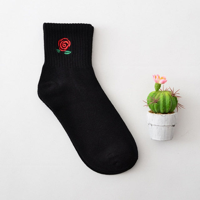 Power of Embroidery Socks